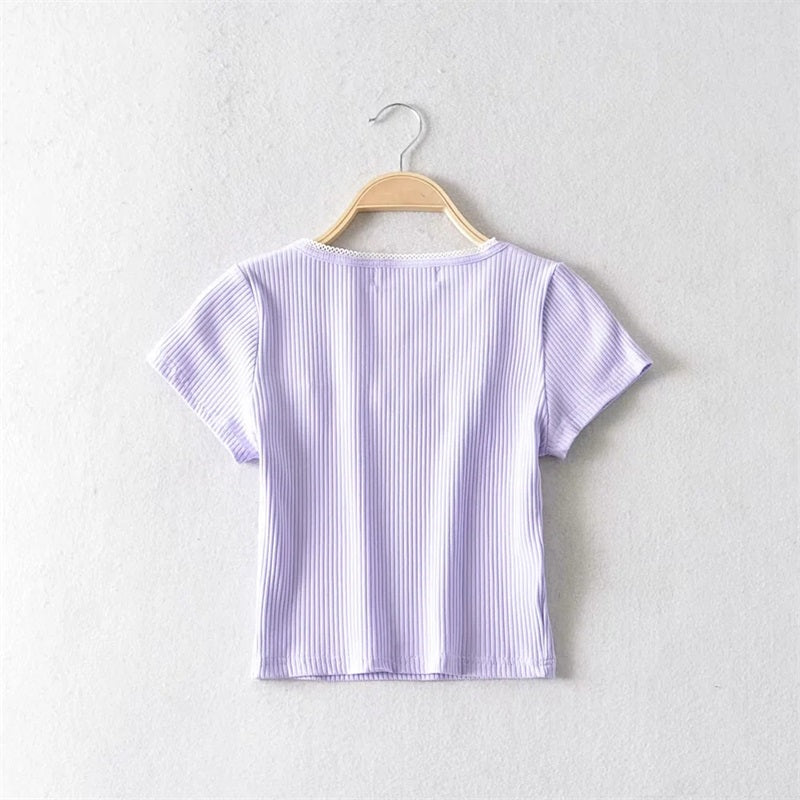 A Casual Day Crop Tee