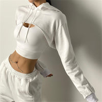 Chic Forever Crop Hoodies