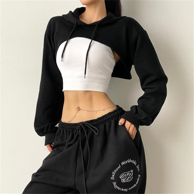 Chic Forever Crop Hoodies