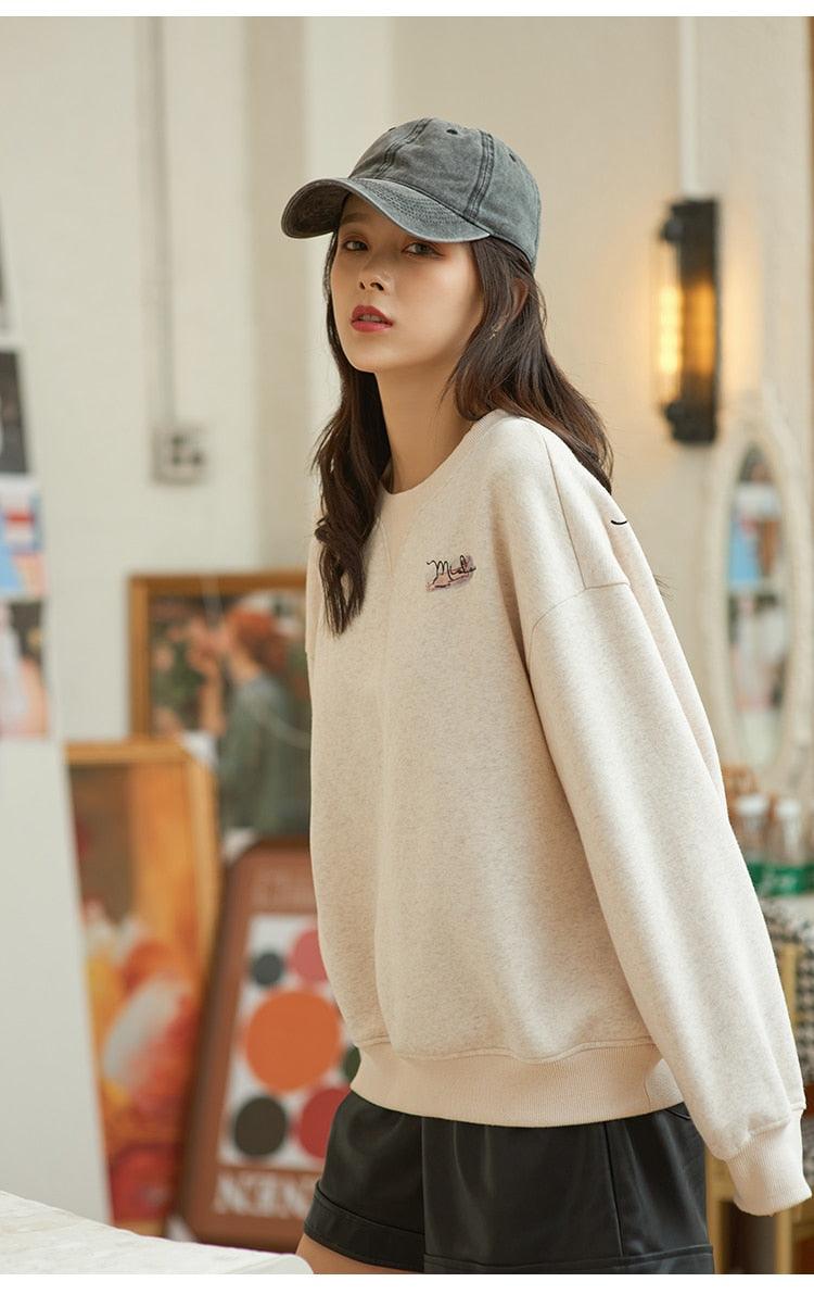 Make You Smile Fleece Sweatshirt - Lifestyle Pavilion