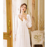 Romantic White Nightgown