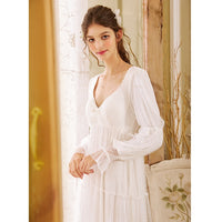 Romantic White Nightgown