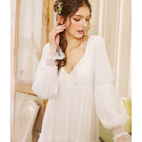 Romantic White Nightgown