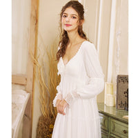 Romantic White Nightgown