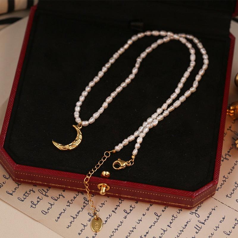 New Moon Fresh Pearl Necklace - Lifestyle Pavilion