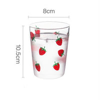 Strawberry Glass Cup and Water Pot - Lifestyle Pavilion