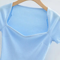 Daily Rib Crop T-shirt