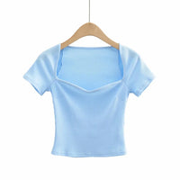 Daily Rib Crop T-shirt