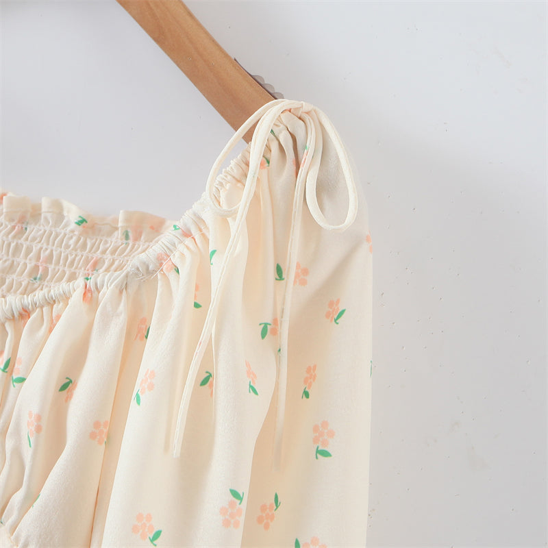 Love Letter Floral Crop Blouse