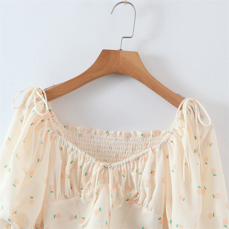 Love Letter Floral Crop Blouse