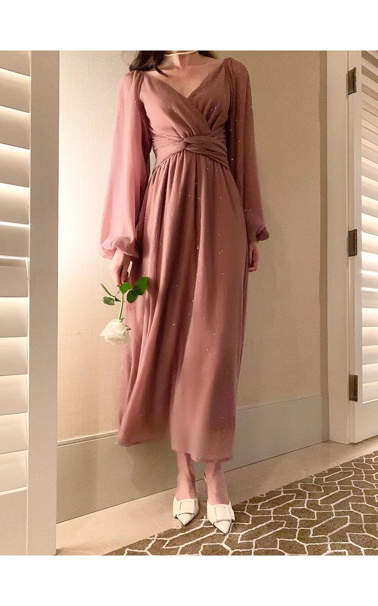 pink dress for women