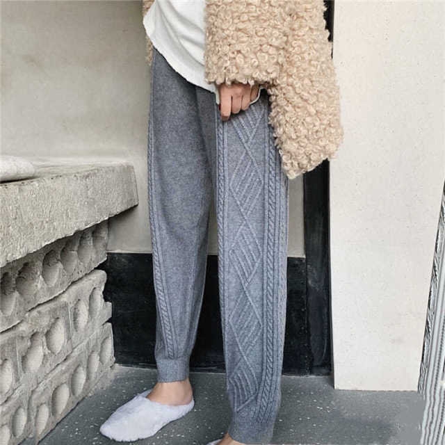 Walk With Me Knitted Pants