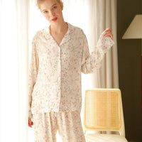 Delightful Fragrance Floral Pajama Set - Lifestyle Pavilion