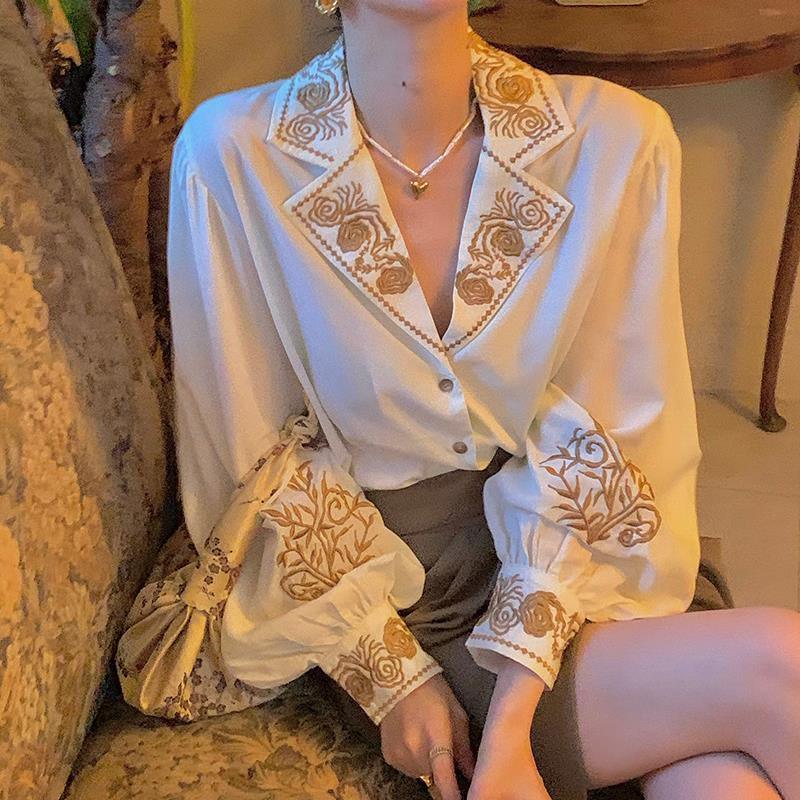 A Magic Spell Embroidered Blouse - Lifestyle Pavilion