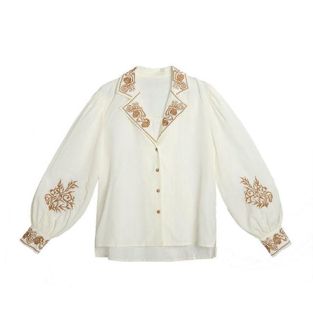 A Magic Spell Embroidered Blouse - Lifestyle Pavilion