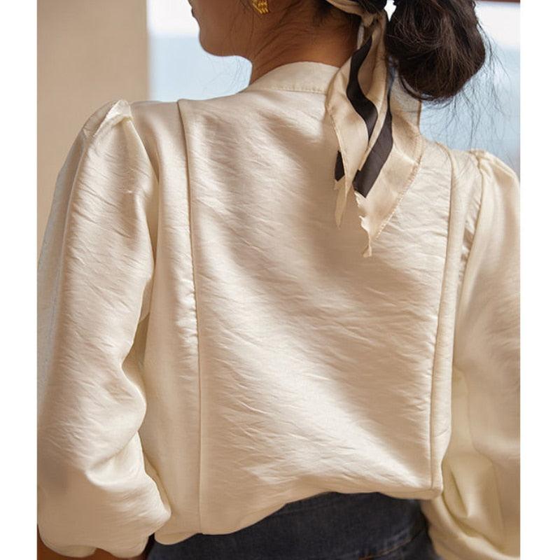 Memorize Your Past Classic Blouse - Lifestyle Pavilion