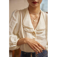 Memorize Your Past Classic Blouse - Lifestyle Pavilion