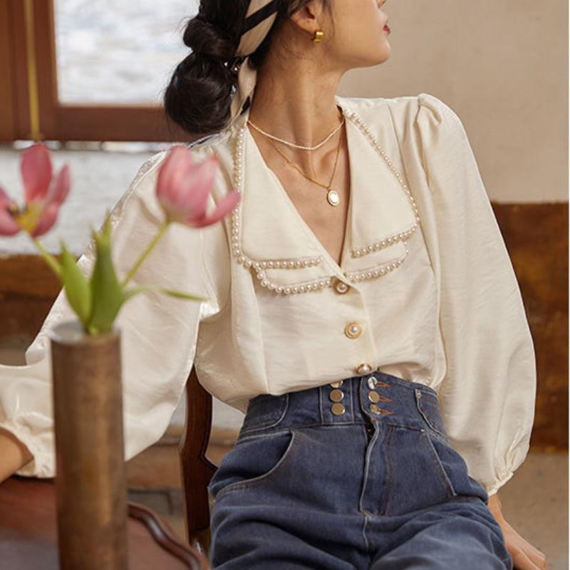 Memorize Your Past Classic Blouse - Lifestyle Pavilion