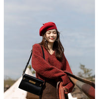 Rowen Tree Red Sweater