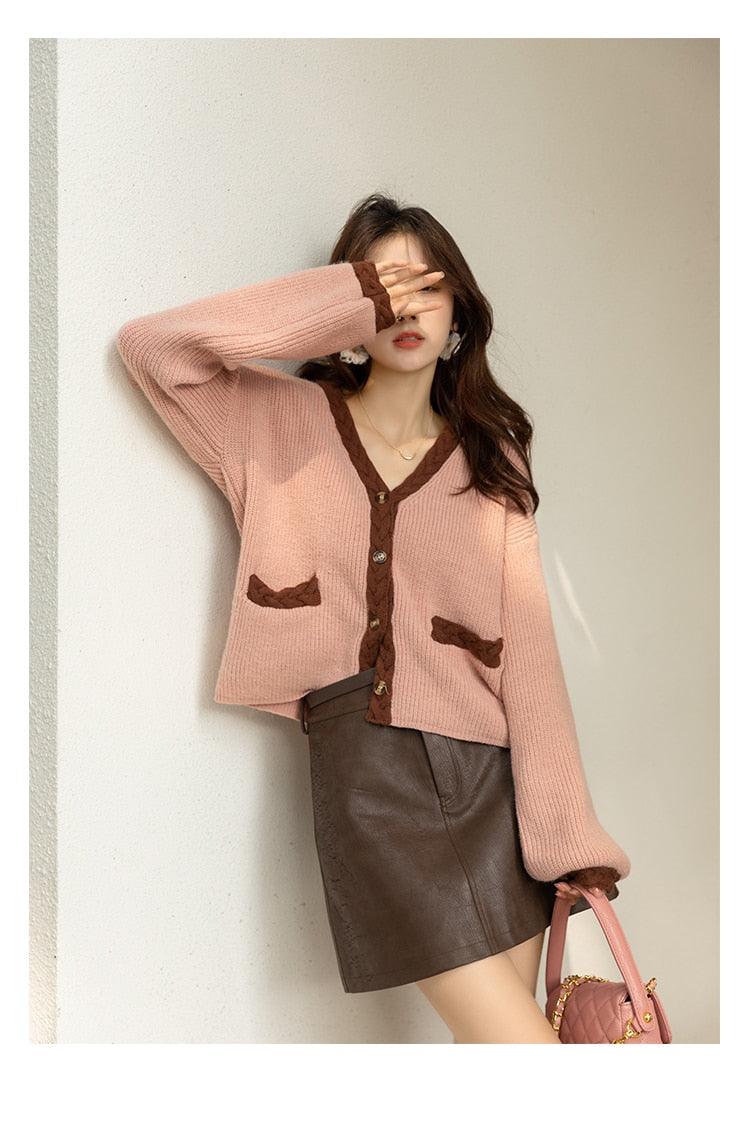 A Breeze Blow In Spring Pink Cardigan - Lifestyle Pavilion