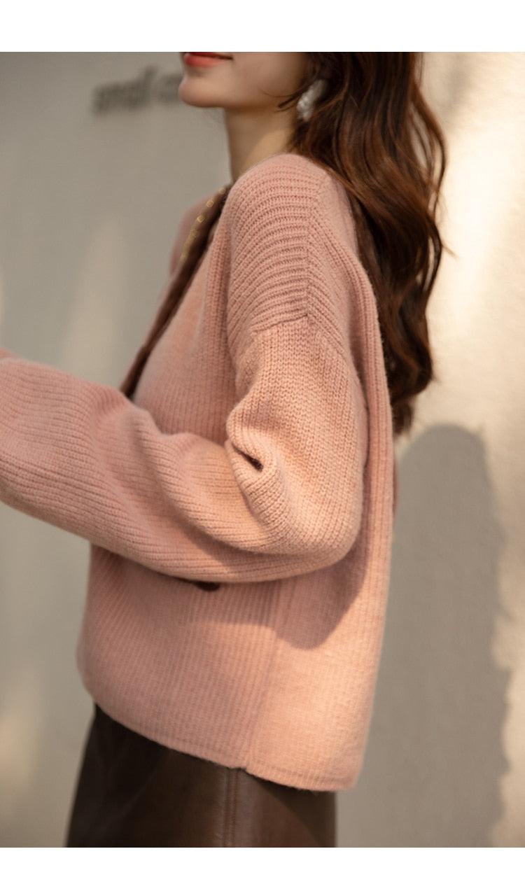 A Breeze Blow In Spring Pink Cardigan - Lifestyle Pavilion