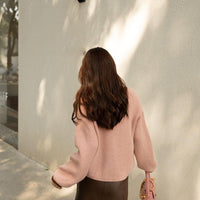 A Breeze Blow In Spring Pink Cardigan - Lifestyle Pavilion