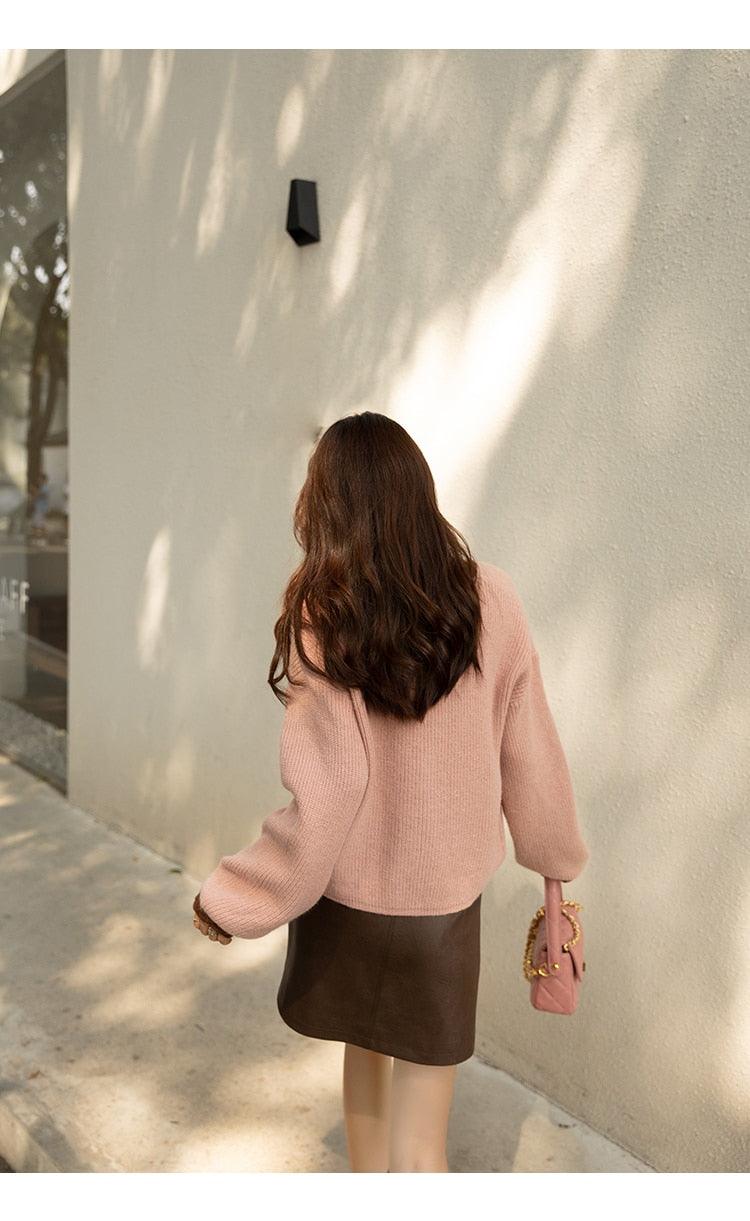 A Breeze Blow In Spring Pink Cardigan - Lifestyle Pavilion