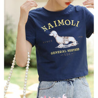 Cute Doggy Crop T-shirt - Lifestyle Pavilion