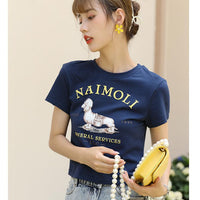 Cute Doggy Crop T-shirt - Lifestyle Pavilion