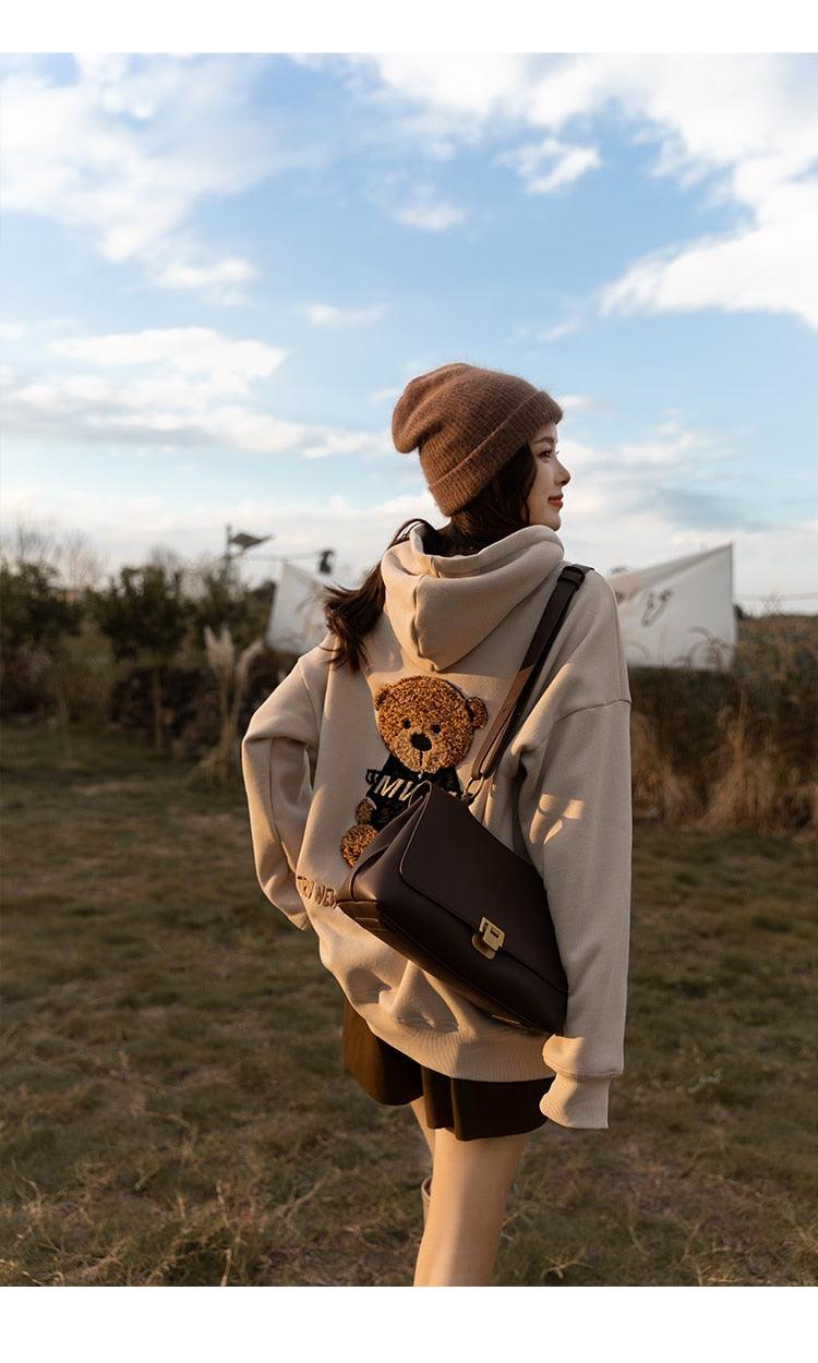 Lovely Bear Fleece Hoodie - Lifestyle Pavilion