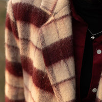 Dancing Around Fire Plaid Coat - Lifestyle Pavilion