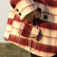 Dancing Around Fire Plaid Coat - Lifestyle Pavilion