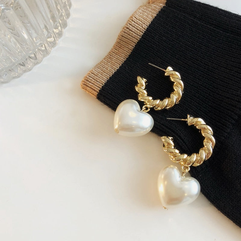 Win Your Love Pearl Earrings