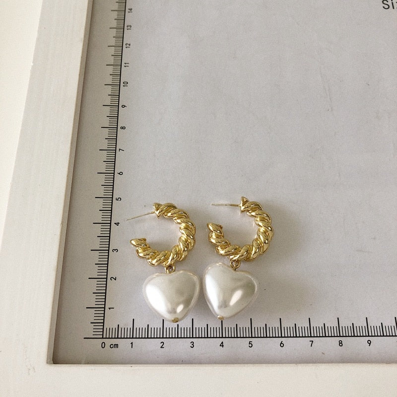 Win Your Love Pearl Earrings