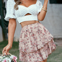 A Breath Of Spring Floral Skirt - Lifestyle Pavilion