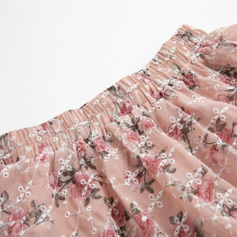 A Breath Of Spring Floral Skirt - Lifestyle Pavilion