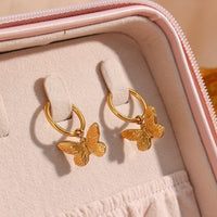 Sweet Butterfly Dangle Earrings