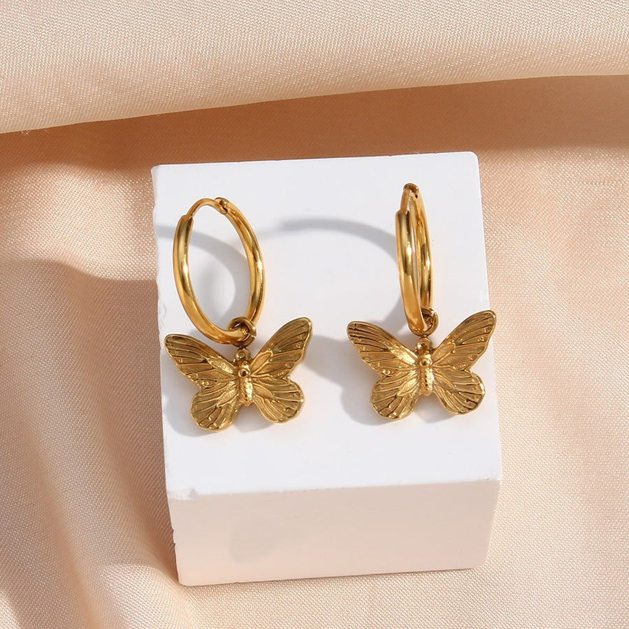 Sweet Butterfly Dangle Earrings