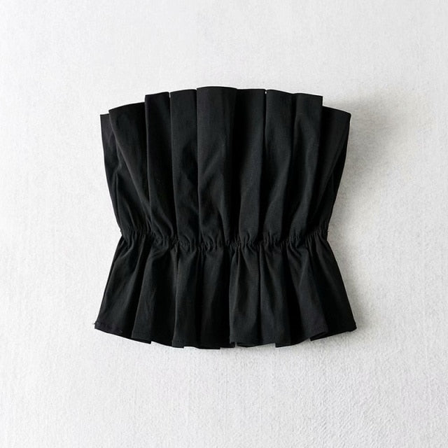 Precious Moment Pleated Top