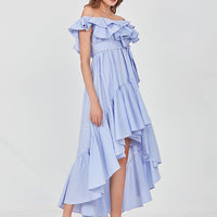 Where Your Love Is Pleated Dress