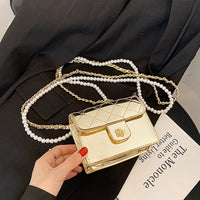 Bag Strap Sets: Pearl & Metal Chain