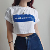 Nonsense Words Crop Tee