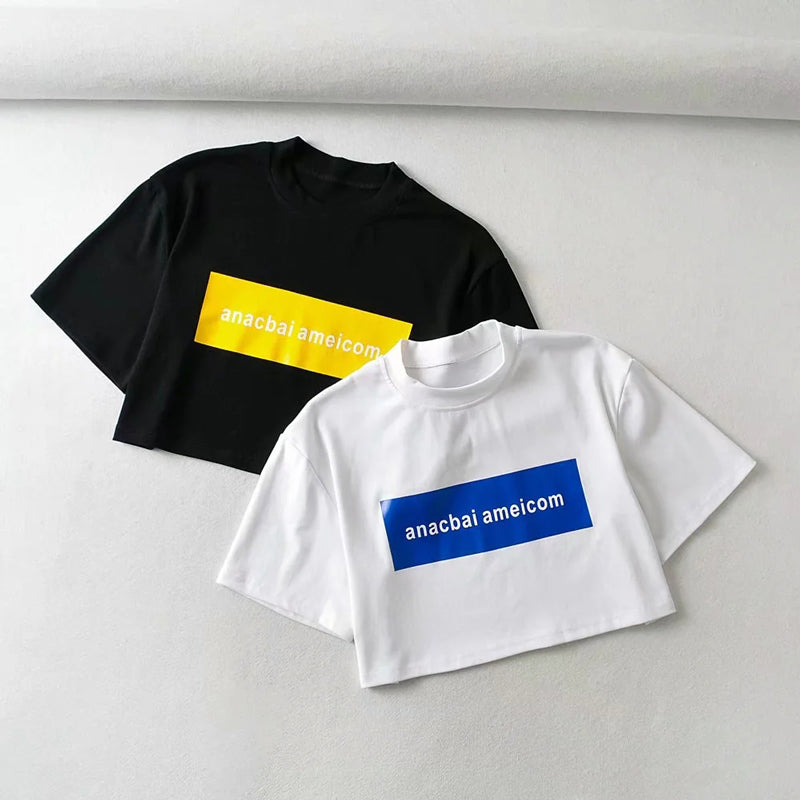 Nonsense Words Crop Tee