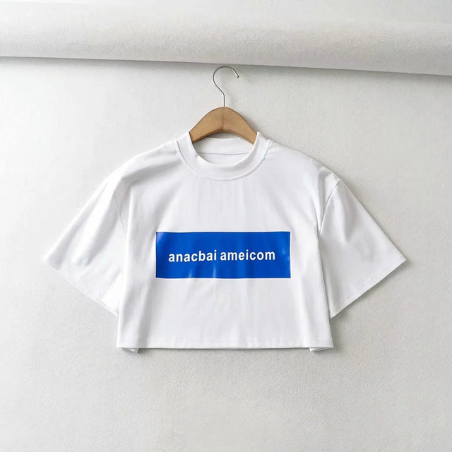 Nonsense Words Crop Tee