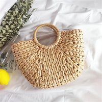 Enjoy The Journey Rattan Tote