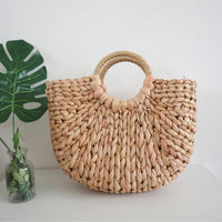 Enjoy The Journey Rattan Tote