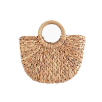 Enjoy The Journey Rattan Tote